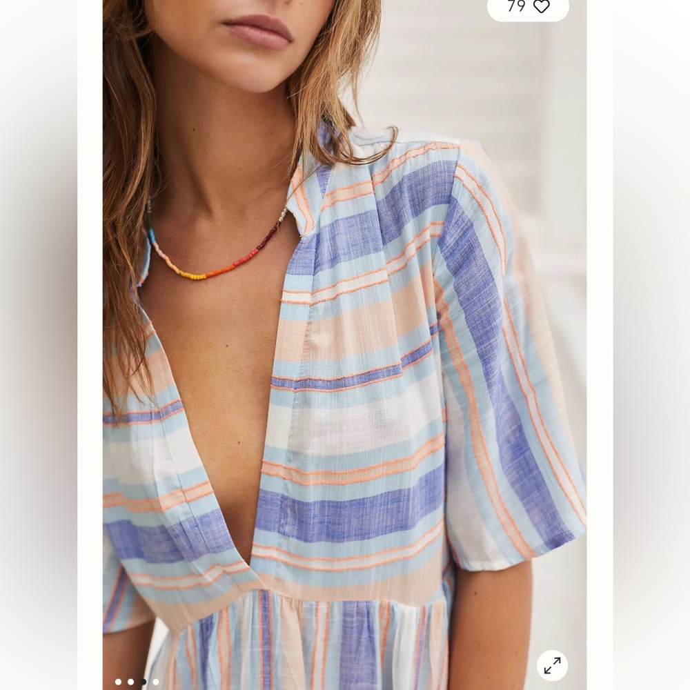 NWT Anthropologie The Kallie Flowy Maxi Dress - Picture 2 of 10